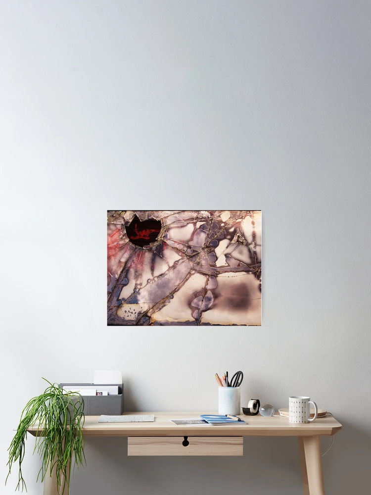 Thumbnail 2 of 3, Poster, Fractured View - Red designed and sold by RVogler.