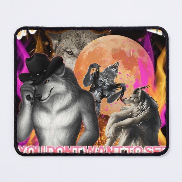 Item preview, Go Away Kitten Funny Offensive Werewolf Meme designed and sold by CURTISGOODWIN8.