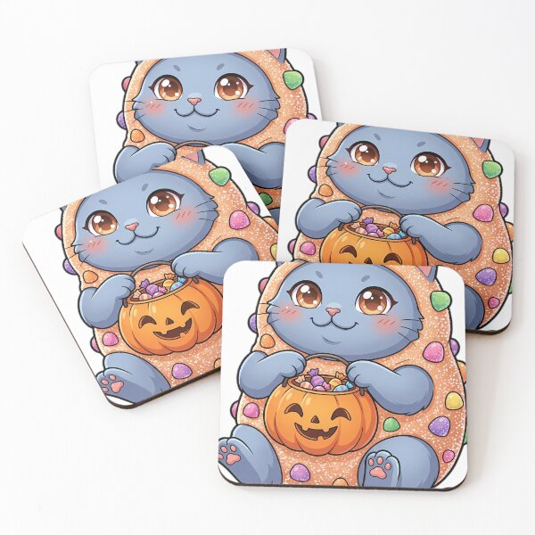 Item preview, Cute British Shorthair Cat Gumdrop Candy Costume Trick-or-Treat designed and sold by pumsquare.
