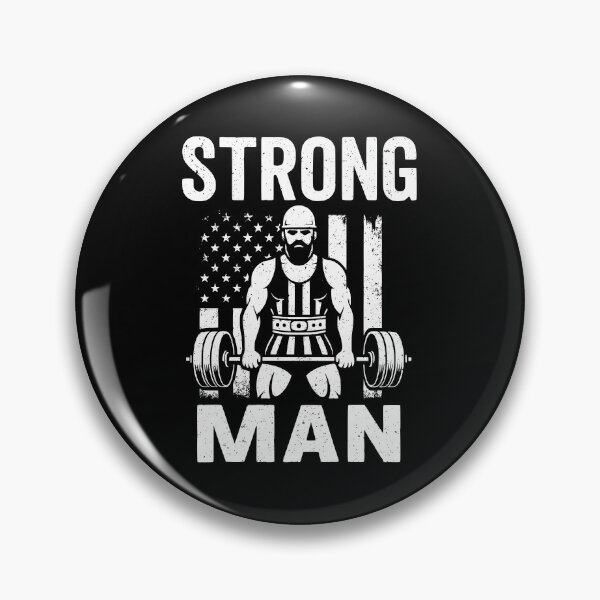 Item preview, american strongman designed and sold by kiakuki.