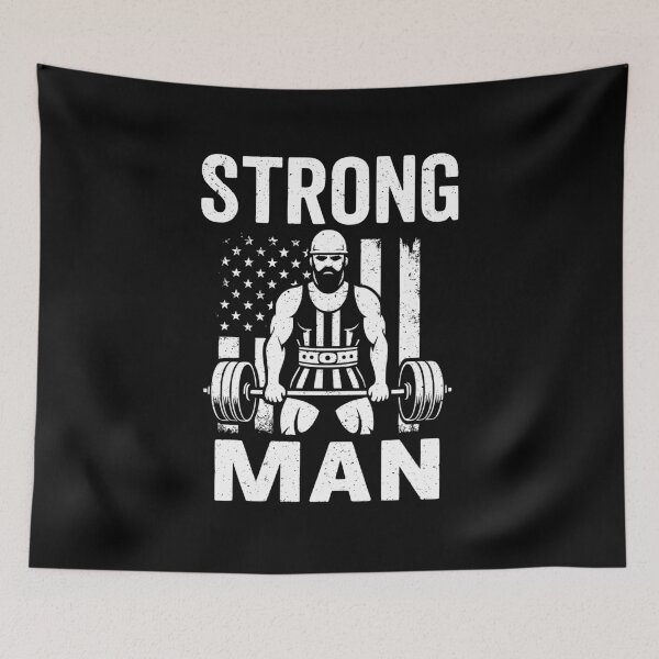 Item preview, american strongman designed and sold by kiakuki.