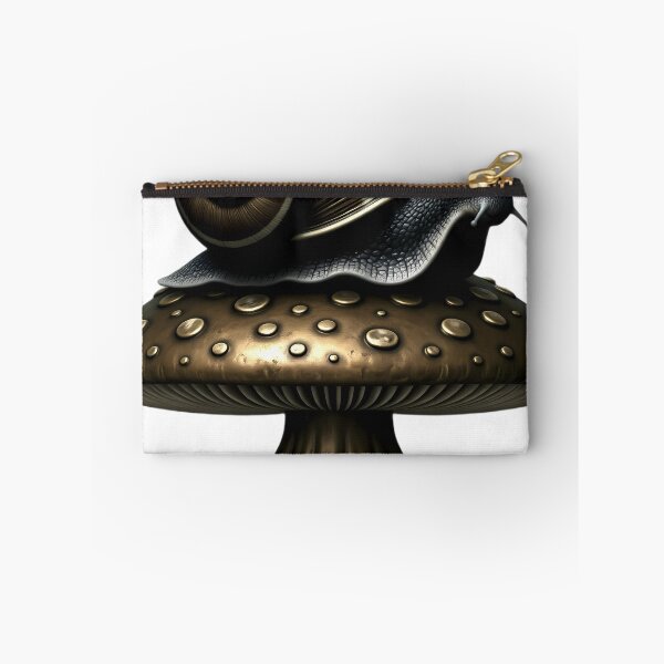 Item preview, Gothic Garden Snail Bronze Toadstool designed and sold by IllumeInk.