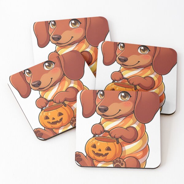 Item preview, Cute Dachshund Puppy Candy Roll Costume Trick-or-Treat designed and sold by pumsquare.