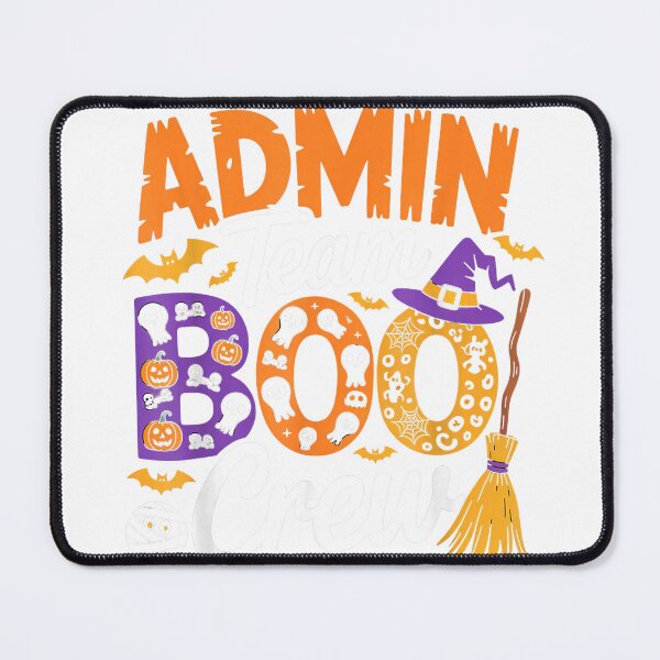 Item preview, Admin Team Boo Crew Funny Halloween Outfit for Coworkers T-Shirt designed and sold by Model-Yoys.