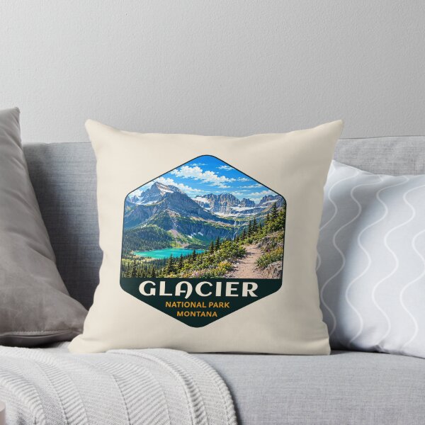 Item preview, Glacier National Park Sticker designed and sold by Gideon Emmerich.