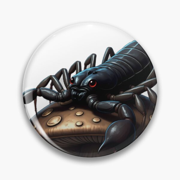 Item preview, Gothic Emperor Scorpion Bronze Toadstool designed and sold by IllumeInk.