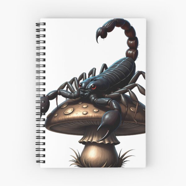 Item preview, Gothic Emperor Scorpion Bronze Toadstool designed and sold by IllumeInk.
