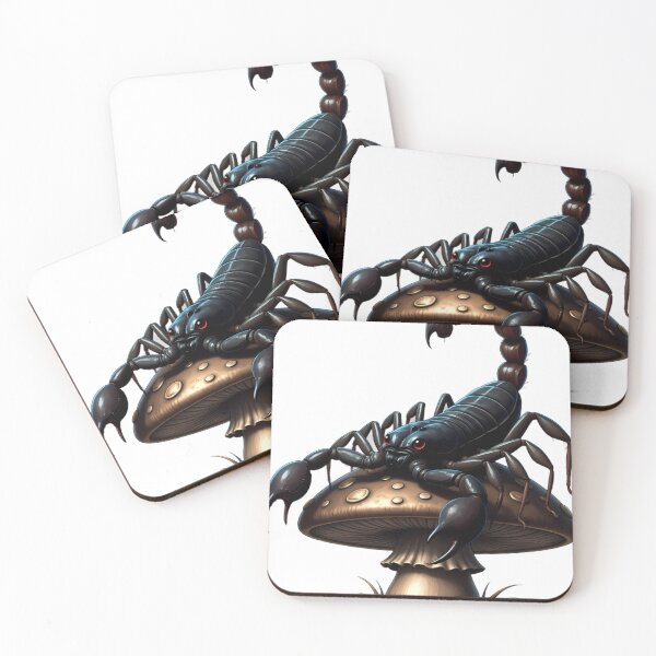 Item preview, Gothic Emperor Scorpion Bronze Toadstool designed and sold by IllumeInk.