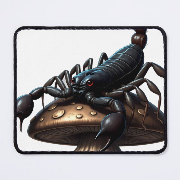 Item preview, Gothic Emperor Scorpion Bronze Toadstool designed and sold by IllumeInk.