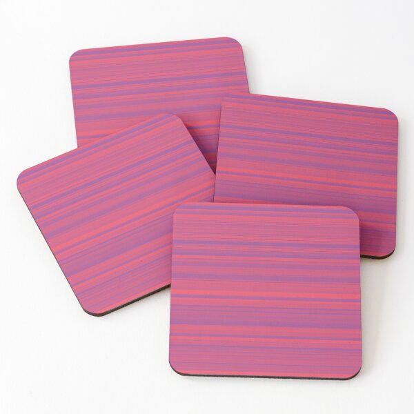 Item preview, Striped Pattern Red Purple designed and sold by ArtbyDebbieC.
