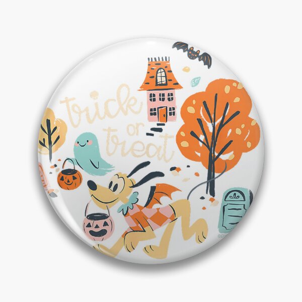 Item preview, Disney Pluto Trick or Treat Halloween T-Shirt designed and sold by Serhotep.