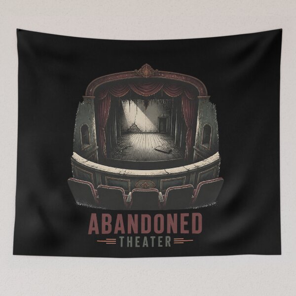 Item preview, Abandoned Theater – Balcony View designed and sold by BernoNickel.