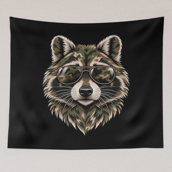 Item preview, Raccoon Camouflage   Hunter Wildlife designed and sold by drawwiika+44.