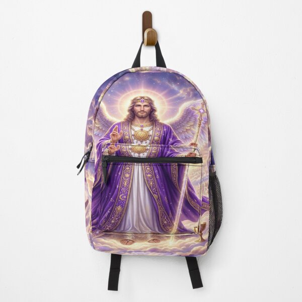 Item preview, Photorealistic Depiction of Archangel Zadkiel in Heaven designed and sold by Solomon-Ent-144.