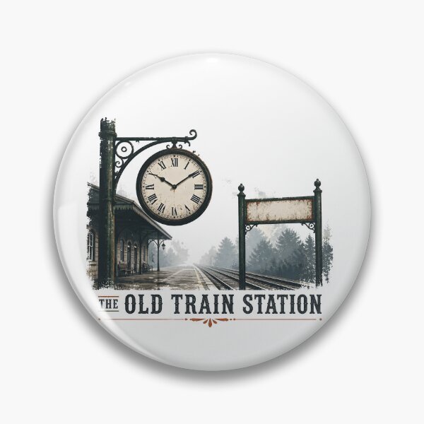 Item preview, The Old Train Station – Platform at Night designed and sold by BernoNickel.