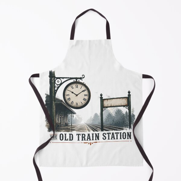 Item preview, The Old Train Station – Platform at Night designed and sold by BernoNickel.
