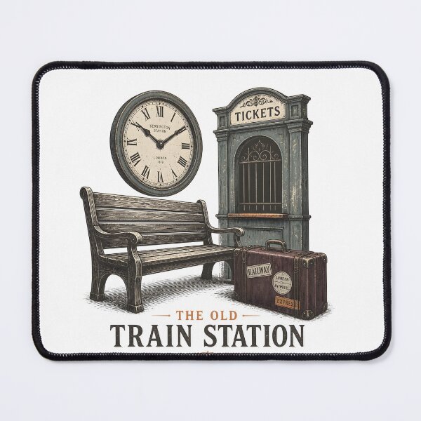 Item preview, The Old Train Station – Waiting Room designed and sold by BernoNickel.