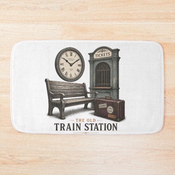 Item preview, The Old Train Station – Waiting Room designed and sold by BernoNickel.