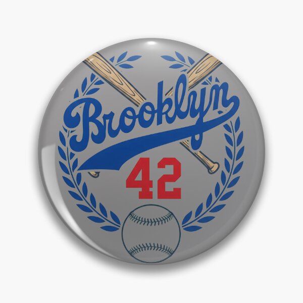 Item preview, 1 Brooklyn Script Number 42 Vintage Baseball Tee-59 designed and sold by KeaganHarris.