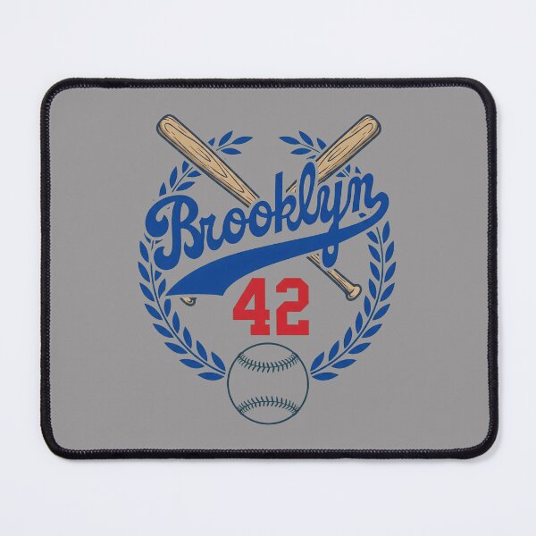 Item preview, 1 Brooklyn Script Number 42 Vintage Baseball Tee-59 designed and sold by KeaganHarris.