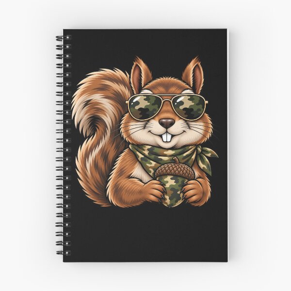 Item preview, Cool Camouflage Squirrel Hunter Military Wildlife designed and sold by drawwiika+44.