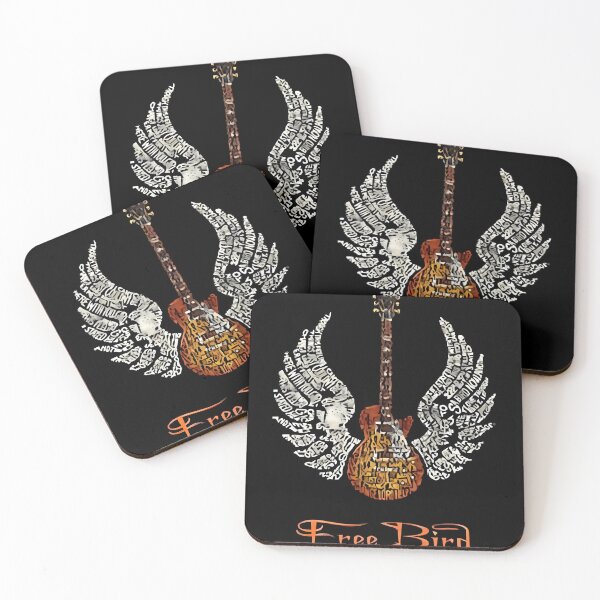 Item preview, Typographic Winged Guitar designed and sold by TanyaPadilla.