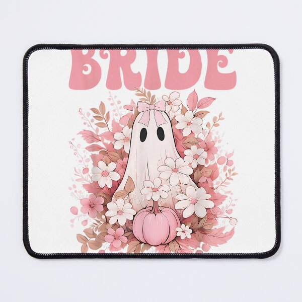 Item preview, Bride Cute Floral Ghost Boo Crew Halloween Bachelorette T-Shirt designed and sold by KeathyArt.
