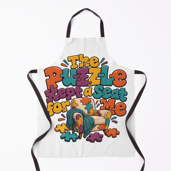 Item preview, Puzzle Kept a Seat for Me Colorful Letter Art designed and sold by Bikivuno.