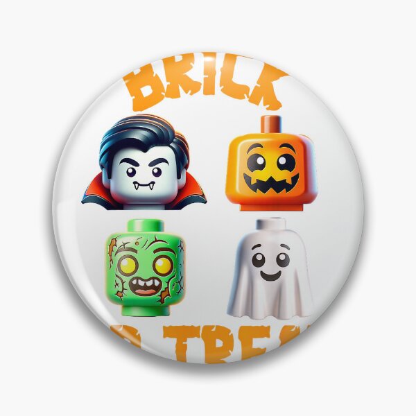 Item preview, Building Bricks Halloween Costume Brick or Treat Monsters T-Shirt designed and sold by MixyMugs.