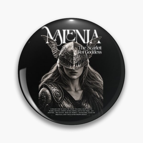 Item preview, Malenia Ring Dark Fantasy Game designed and sold by tesslstmoved.
