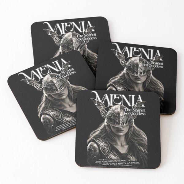 Item preview, Malenia Ring Dark Fantasy Game designed and sold by tesslstmoved.