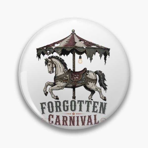 Item preview, Forgotten Carnival – Carousel Close-Up designed and sold by BernoNickel.
