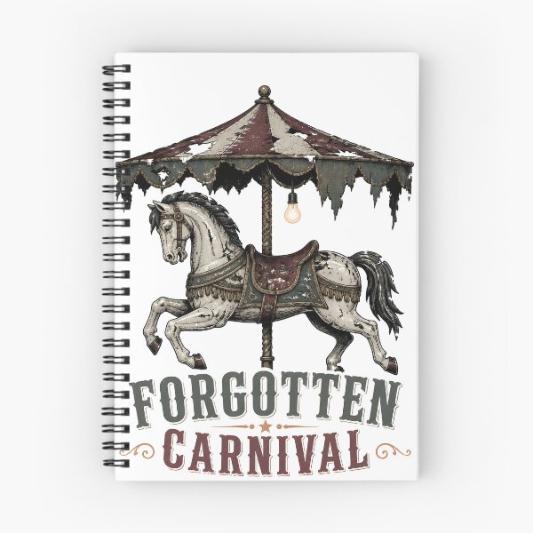 Item preview, Forgotten Carnival – Carousel Close-Up designed and sold by BernoNickel.
