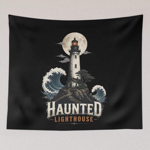 Item preview, Haunted Lighthouse – Cliffside Lighthouse designed and sold by BernoNickel.