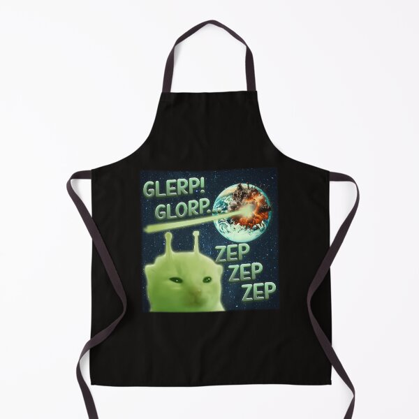 Item preview,  Glorp Funny Alien Cat Brainrot Meme designed and sold by BrandonSlocum6.