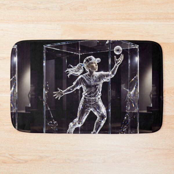 Item preview, Glass Baseball Player  designed and sold by AwesomeDigiShop.