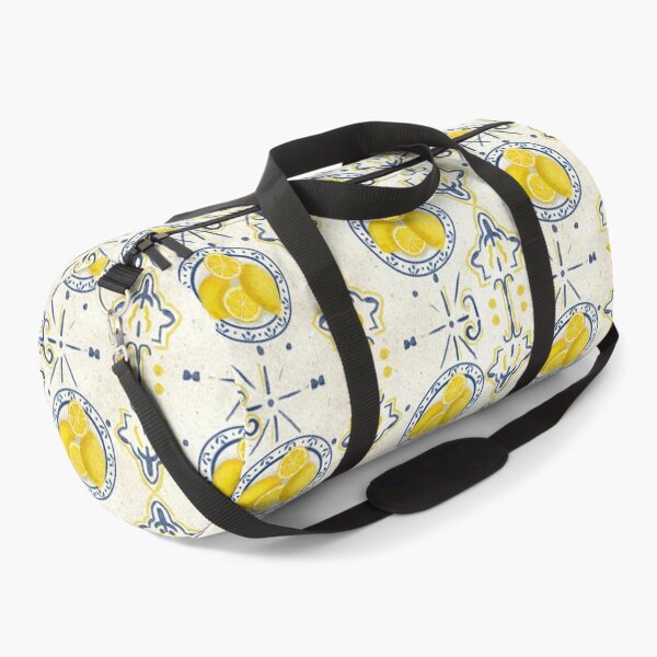 Item preview, Mediterranean Italian Lemon Majolica Pattern designed and sold by DigiBlossom.