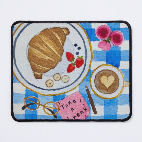 Item preview, Cozy Morning Breakfast – Watercolor Food & Coffee Art designed and sold by Greitas.