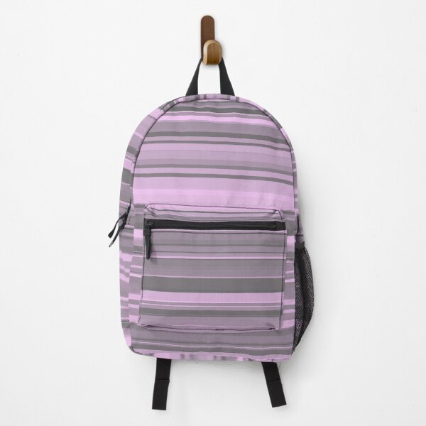 Item preview, Striped Pattern Purple Gray designed and sold by ArtbyDebbieC.
