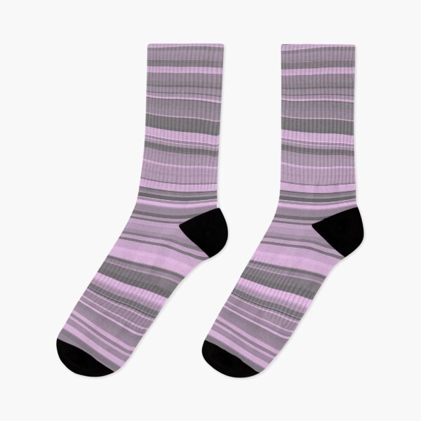 Item preview, Striped Pattern Purple Gray designed and sold by ArtbyDebbieC.