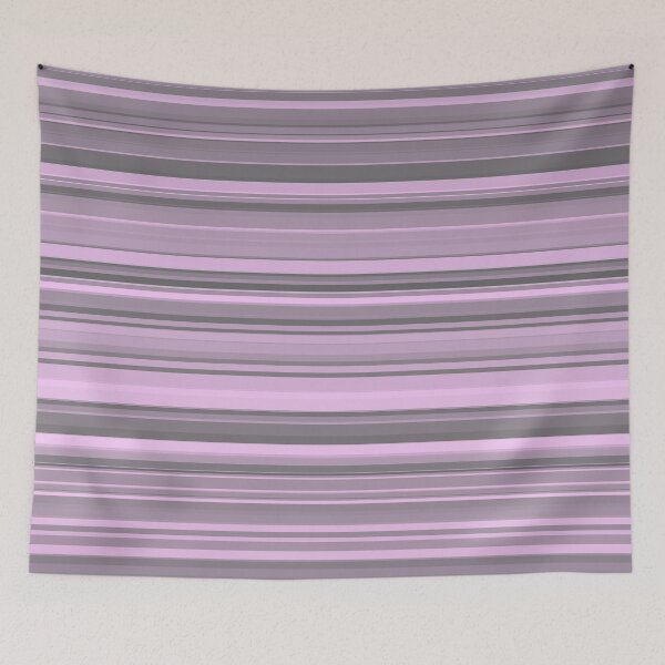 Item preview, Striped Pattern Purple Gray designed and sold by ArtbyDebbieC.