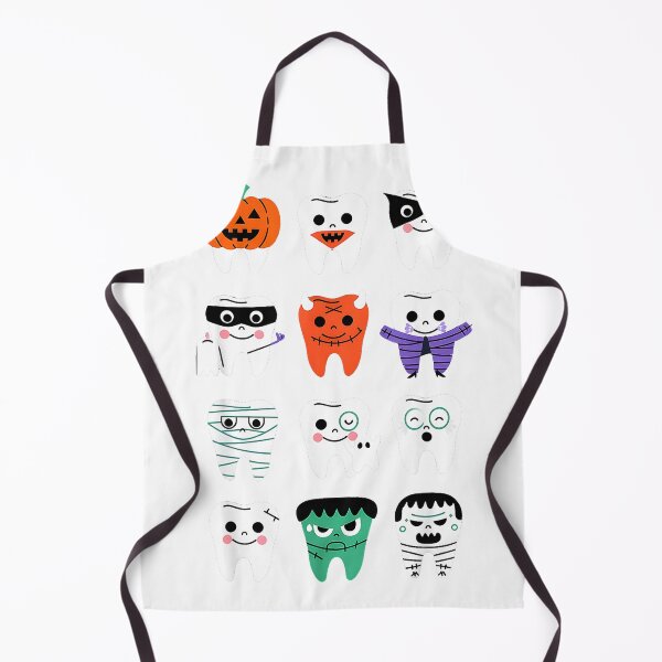 Item preview, Funny Halloween Teeth Spooky Season Dentist Dental Squad T-Shirt designed and sold by fine line.