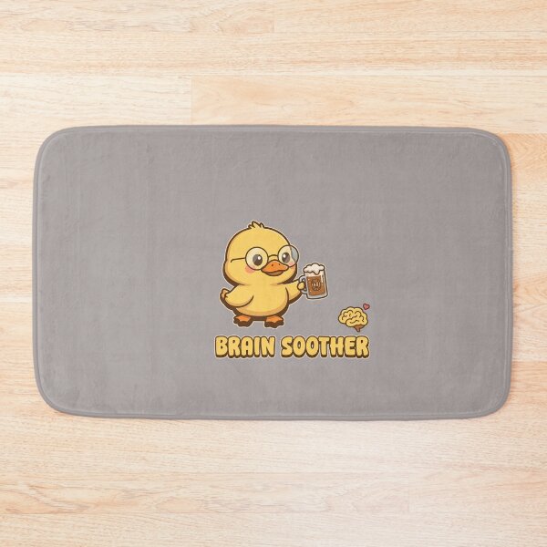 Item preview, Brain Soothener Cute Duck Beer Mug Funny-20 designed and sold by ForrestBoehm.
