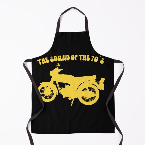 Item preview, Yamaha FS1E-DX Fizzy Yellow Speedblock The Sound of the 70s Retro Motorcycle designed and sold by itsperfectfor.