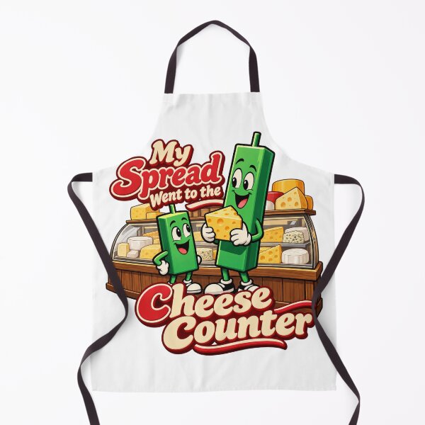 Item preview, Spread at the Cheese Counter Trading Cartoon designed and sold by Bikivuno.