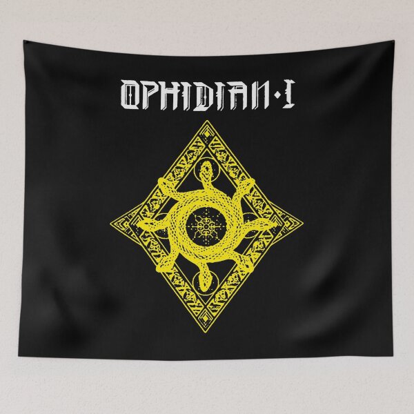 Item preview, Symbol Yellow Silhouette Heavy Metal designed and sold by nerdyygraphic.