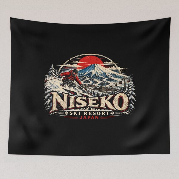 Item preview, Niseko Ski Resort Japan  designed and sold by TheEndDesign.