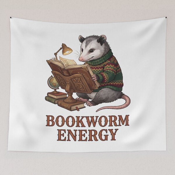 Item preview, Bookworm Energy Book Lover Reading designed and sold by al21ex.