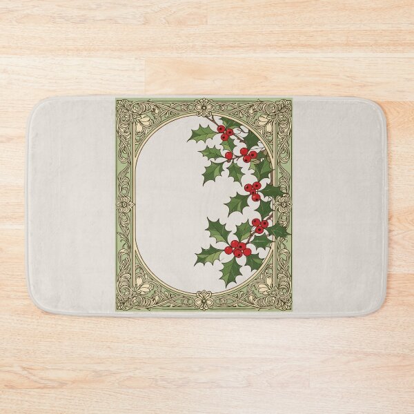 Item preview, Holly-Berry Art-Nouveau Winter-Woodland designed and sold by taiche.