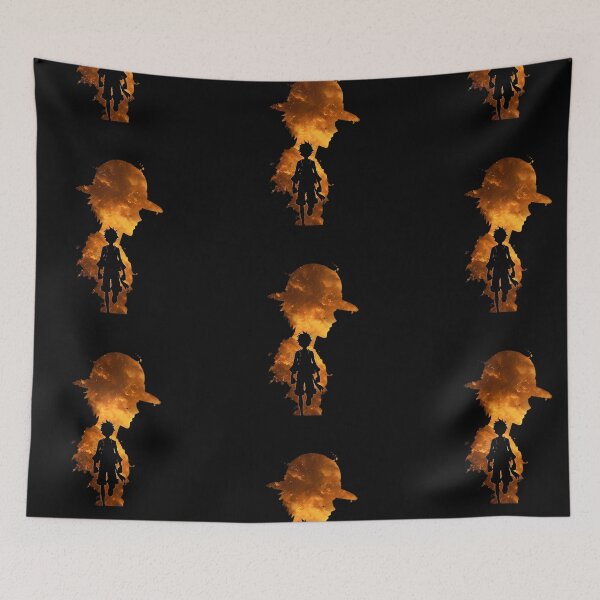 Item preview, Luffy Fire Silhouette designed and sold by Gozalla.